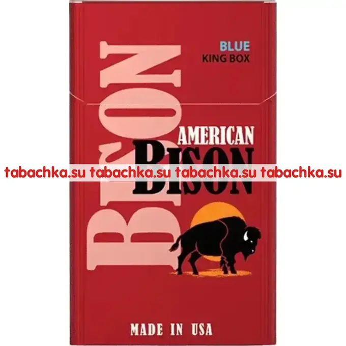 Сигареты American Bison Blue King Box